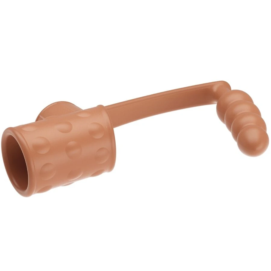 PRETTY LOVE - PENISHÜLLE MIT ANALPLUG NATUR